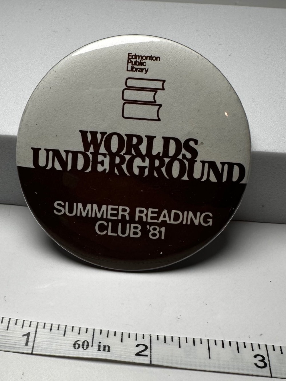 Vintage 1981 Edmonton Public Library “Worlds Underground” Summer Reading Club